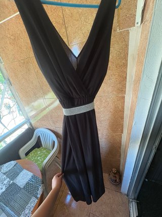 Vestido fiesta negro talla L