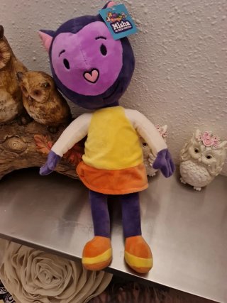 Peluche Misha La Gata Violeta