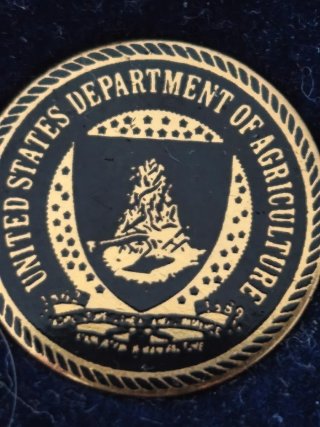 Pin Departamento de Agricultura USA coleccion