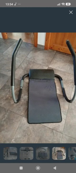 Banco de gimnasio para abdominales