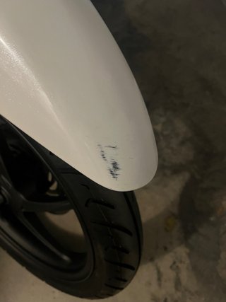 Honda Vision 110 Blanca, Scooter Automática