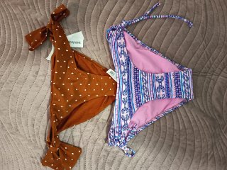 Bragas bikini lunares y étnicas