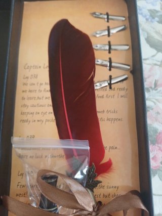 Estuche Pluma y Tinta Vintage
