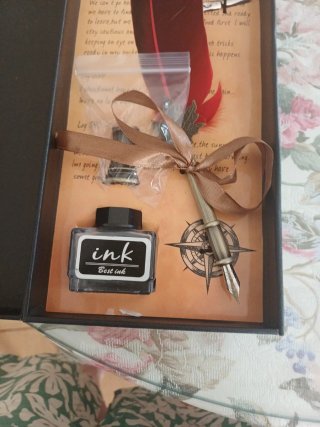 Estuche Pluma y Tinta Vintage