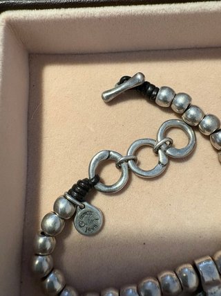 Pulsera Ciclón Plata Ámbar
