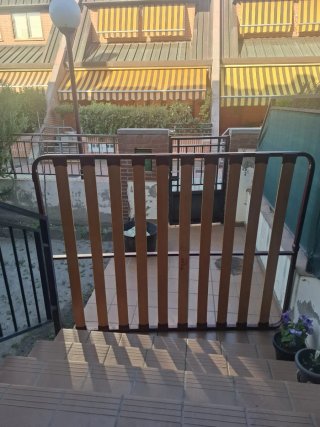 Somier 1.50m Metal y Madera
