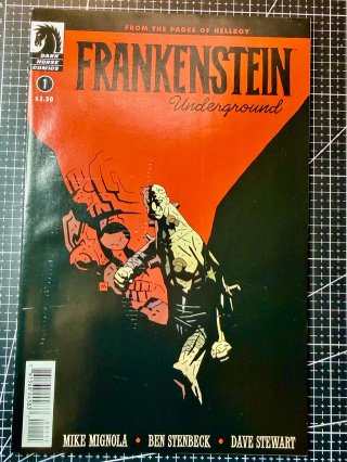 Lote 4 Comics USA Frankenstein Underground Mignola