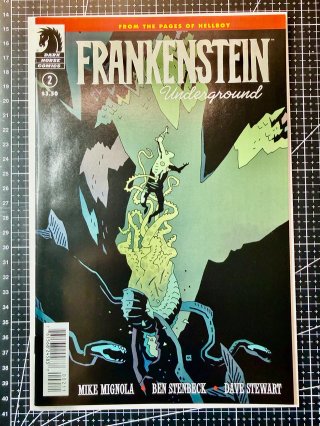 Lote 4 Comics USA Frankenstein Underground Mignola