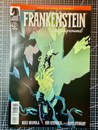 Lote 4 Comics USA Frankenstein Underground Mignola