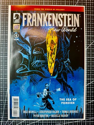 Lote 4 Comics USA Frankenstein Underground Mignola
