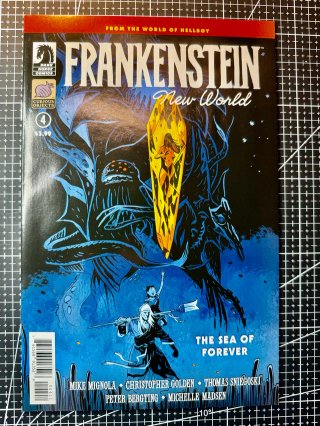 Lote 4 Comics USA Frankenstein Underground Mignola