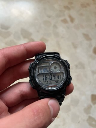 Reloj Deportivo Casio Negro