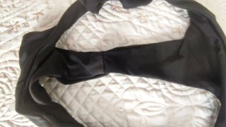 Bikini Oysho Negro Dorado Vintage