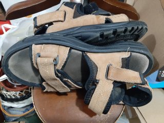 Sandalias Trekking/Ocio Marrón y Negro