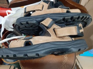 Sandalias Trekking/Ocio Marrón y Negro
