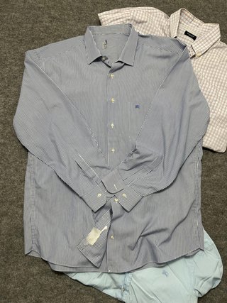 Lote 6 Camisas Burberry Hombre