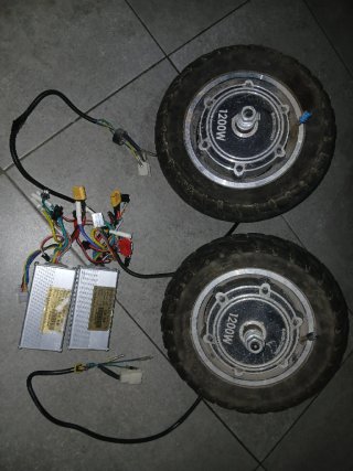 2 Motores Eléctricos Patinete 1200W