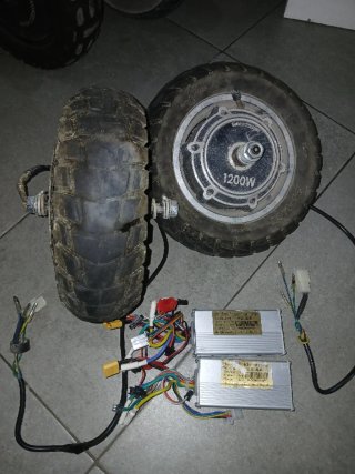 2 Motores Eléctricos Patinete 1200W