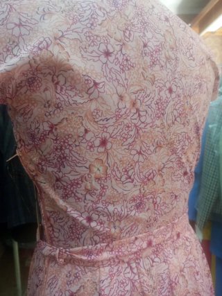 Vestido vintage estampado floral
