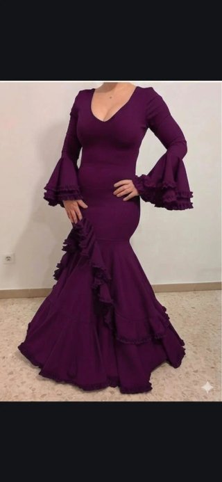 Traje de Flamenca Buganvilla TODAS LAS TALLAS.