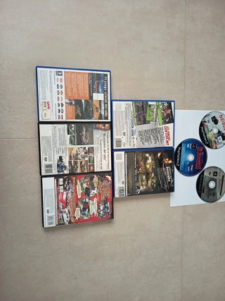 Lote de juegos PlayStation 2