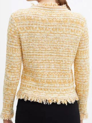 Chaqueta Tweed Mango Talla L