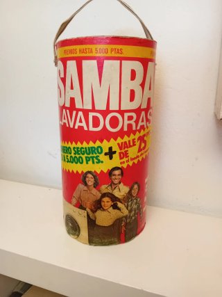 Tambor de polvos lavadora SAMBA vintage