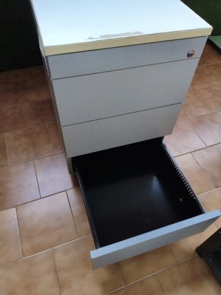 Cajonera de oficina 3 cajones + llave