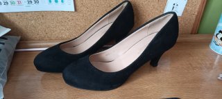 Zapatos de salón M. Diamant negros talla 39