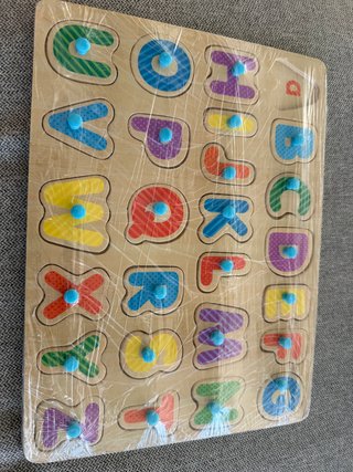 Puzzle de madera juego Alfabeto