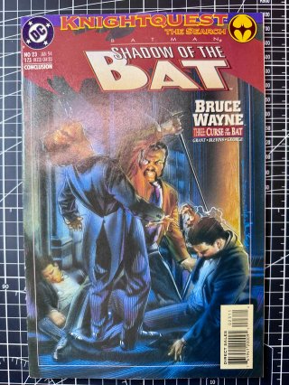 Lote 4 Comics USA 1992 "Batman: Shadow of the Bat"