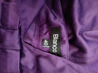 Vestido morado talla 40