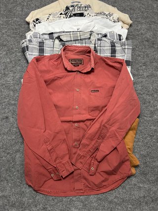 Lote 10 Camisas Vintage Varias Marcas Talla M