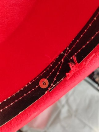 Sombrero Flamenco Rojo