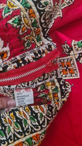 Vestido rojo largo