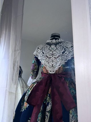 Traje de Fallera Azul Marino