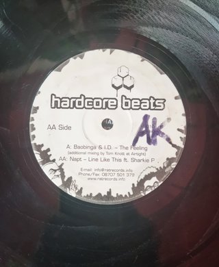 Vinilo 12” Hardcore Beats – Big Bastard Breaks