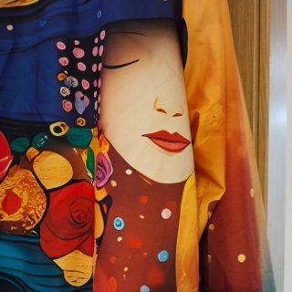 Camisa estampada mujer