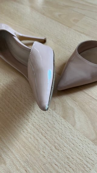 Tacones Mango Beige