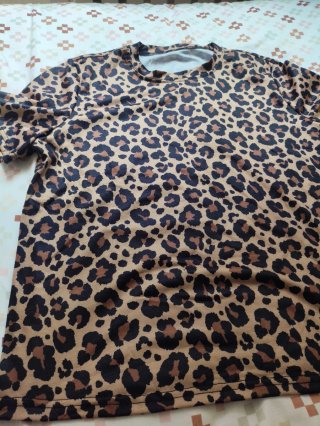 Camiseta Dazy Estampado Leopardo