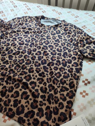 Camiseta Dazy Estampado Leopardo