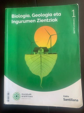 BIOLOGIA, GEOLOGIA ETA INGURUMEN ZIENTZIAK 1 BT...