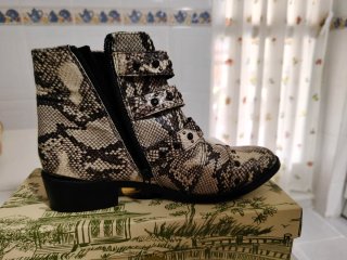 Botines serpiente Talla 37
