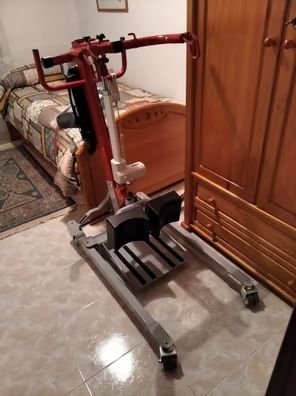 Grúa para personas sin movilidad