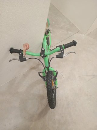 Bici niño 5-6 años verde