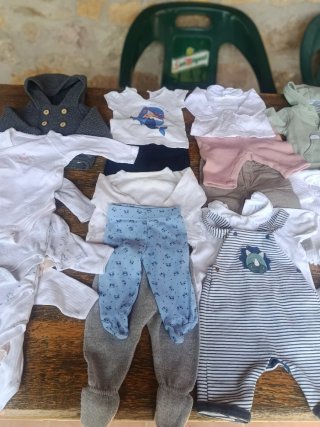 Lote Ropita Bebé 3 meses