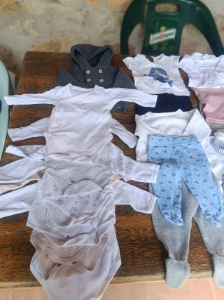 Lote Ropita Bebé 3 meses