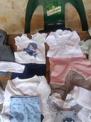 Lote Ropita Bebé 3 meses