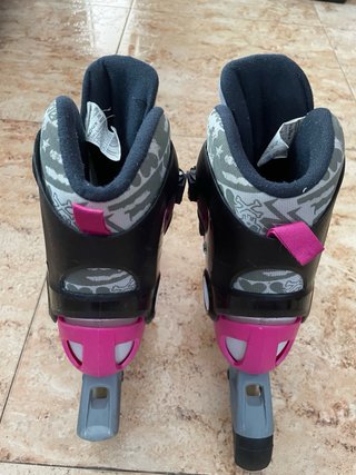 Patines Oxelo Niña Talla 32-34 Rosa