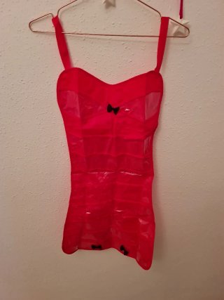 Organizador de Joyas Corsé Rojo